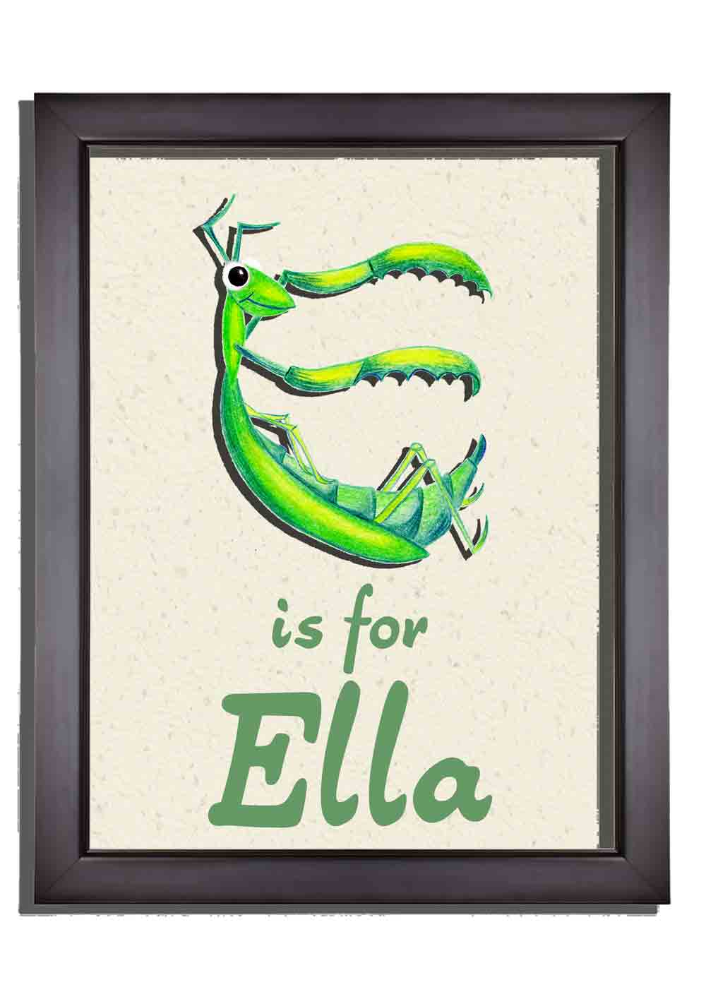 E is for Mantis